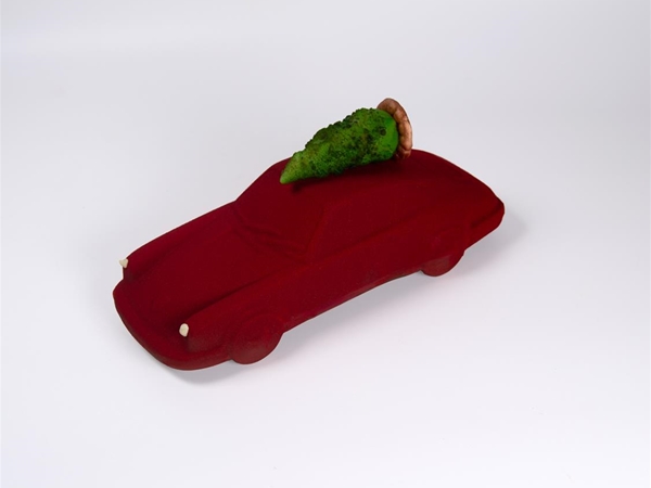 Chocolade Porsche 15cm