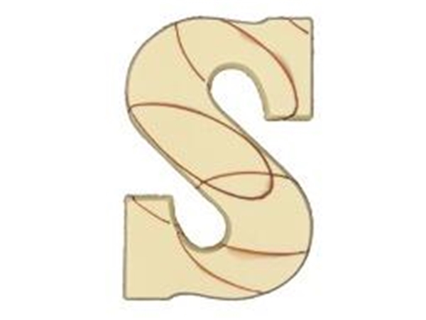 Gietletter Wit